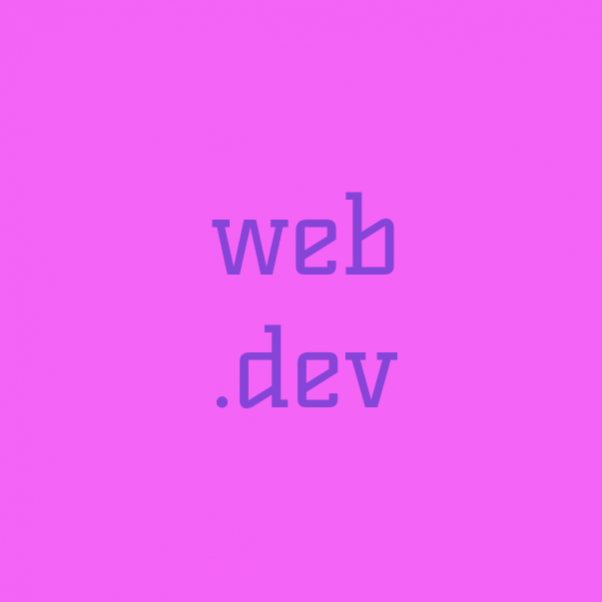 web.dev image